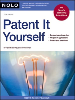 cover image of Patent It Yourself